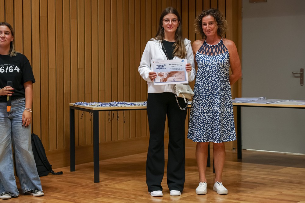 Cerimónia de Entrega Diplomas de mérito - Escola Secundária D. João II - ano letivo 2023-2024