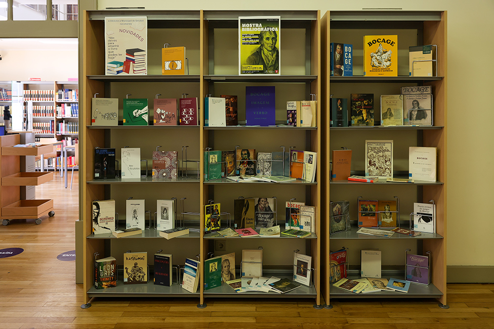 Comemorações Bocagianas 2024 - Mostra Bibliográfica - Obras de e sobre Bocage