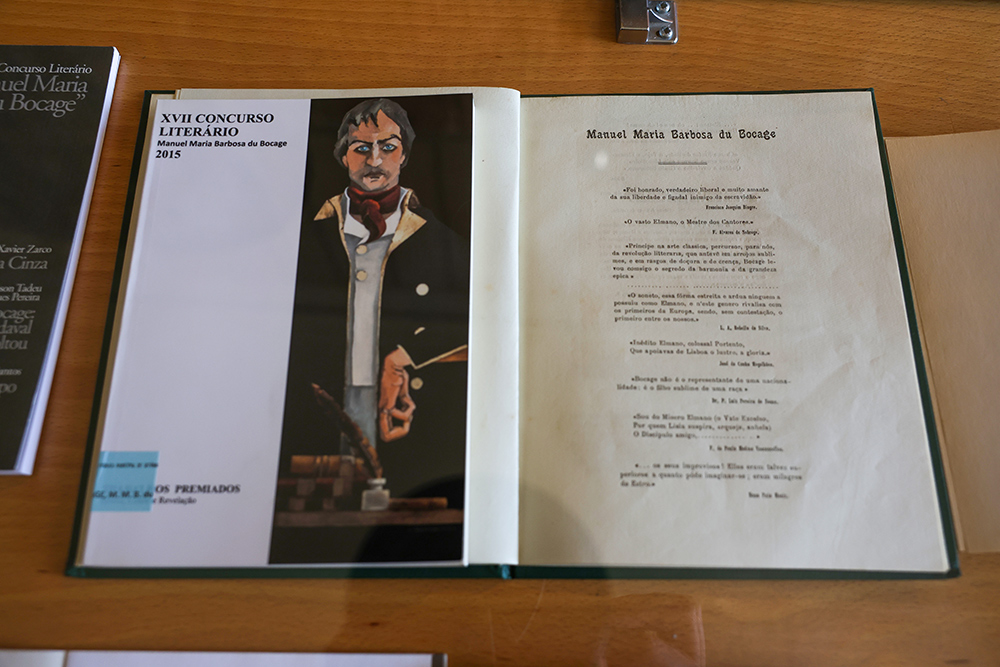 Comemorações Bocagianas 2024 - Mostra Bibliográfica - Obras de e sobre Bocage