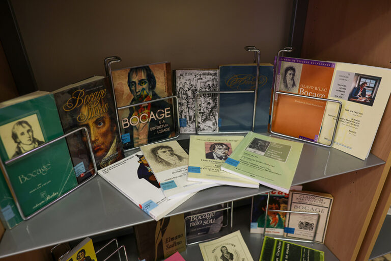 Comemorações Bocagianas 2024 - Mostra Bibliográfica - Obras de e sobre Bocage