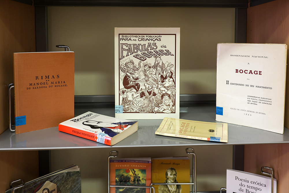 Comemorações Bocagianas 2024 - Mostra Bibliográfica - Obras de e sobre Bocage