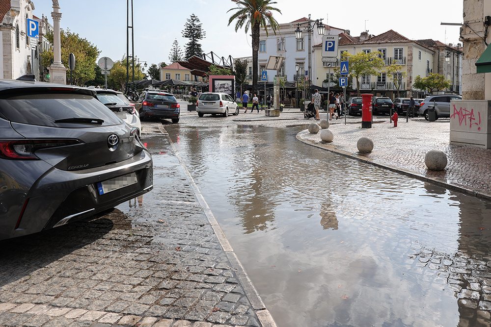 Inundação Estuarina- Praça de Bocage