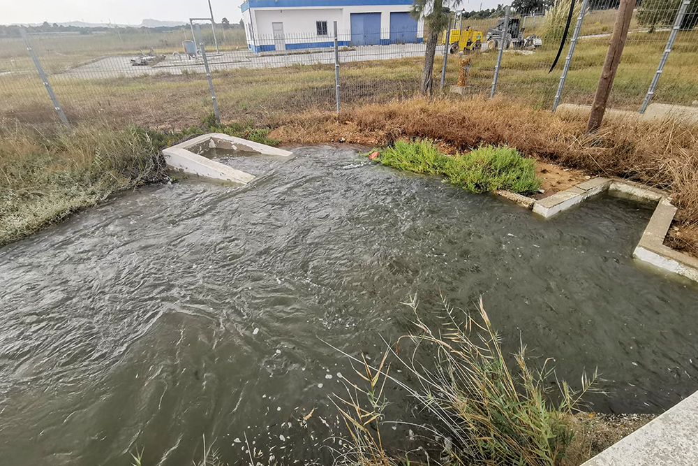 Inundação estuarina - Estrada de Santo Ovídeo