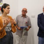 Festa da Ilustração 2024 - Presidente da Câmara, André Martins, Catarina Sobral e o curador José Teófilo Duarte