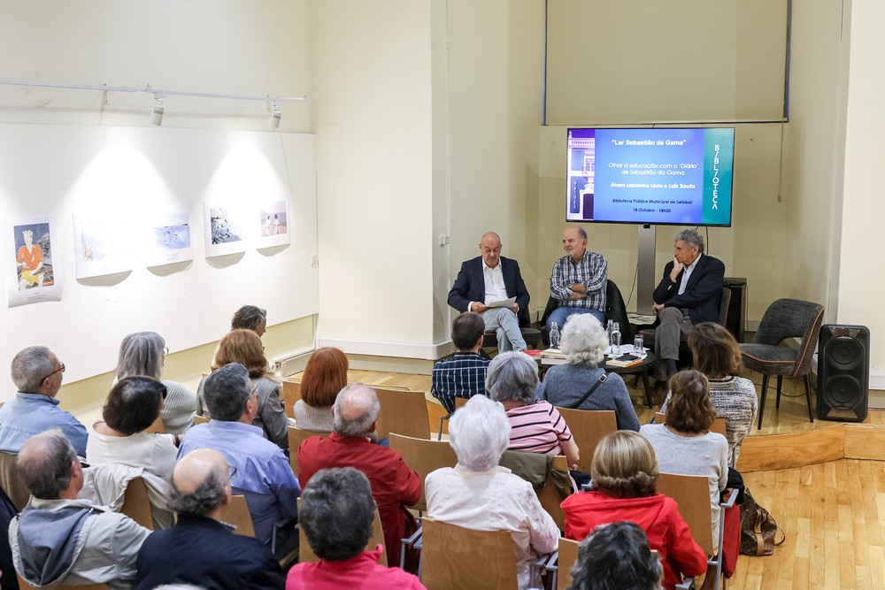 Ciclo de Conferências Ler Sebastião da Gama com Álvaro Laborinho, João Reis Ribeiro e Luís Souta