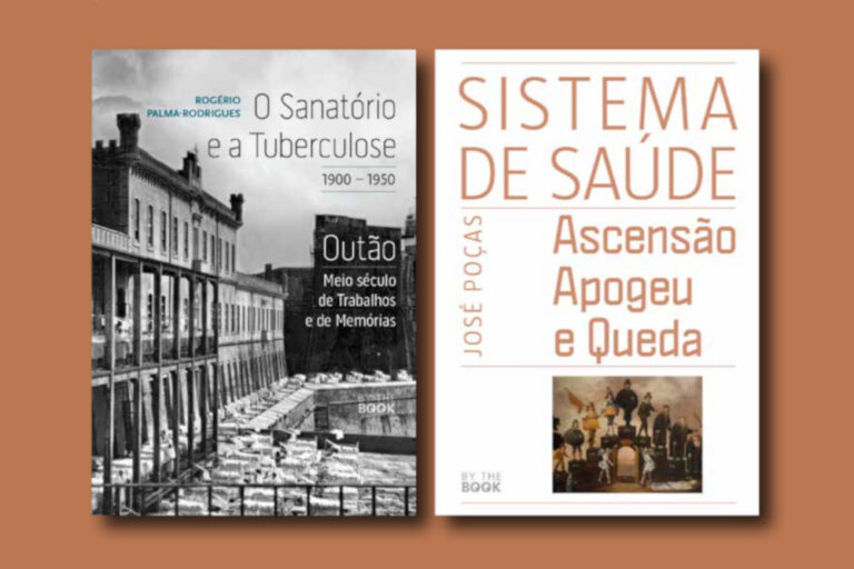 Livros "O Sanatório e a Tuberculose" e "Sistema de Saúde, Ascensão, Apogeu e Queda"