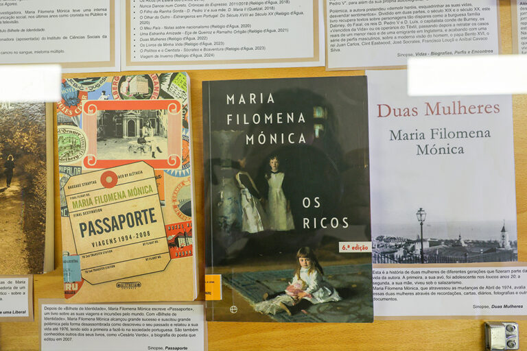 Maria Filomena Mónica é a autora do mês na Biblioteca Municipal