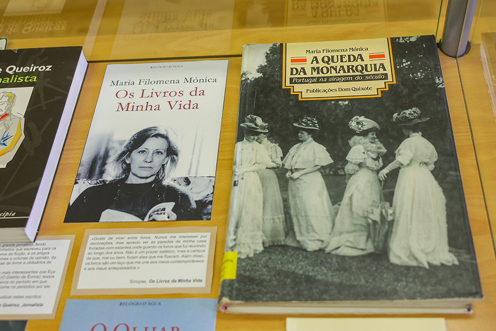 Maria Filomena Mónica é a autora do mês na Biblioteca Municipal