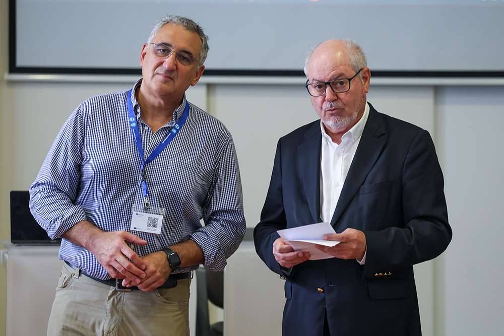 Receção aos participantes na reunião do projeto europeu GOBEYOND, da área da proteção civil - Presidente da Câmara, André Martins