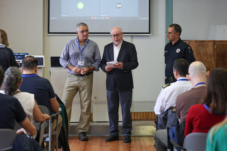 Receção aos participantes na reunião do projeto europeu GOBEYOND, da área da proteção civil - Presidente da Câmara, André Martins
