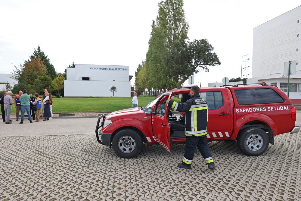 Simulacro de Sismo - Dia Internacional para a Redução do Risco de Desastres - Escola Profissional de Setúbal