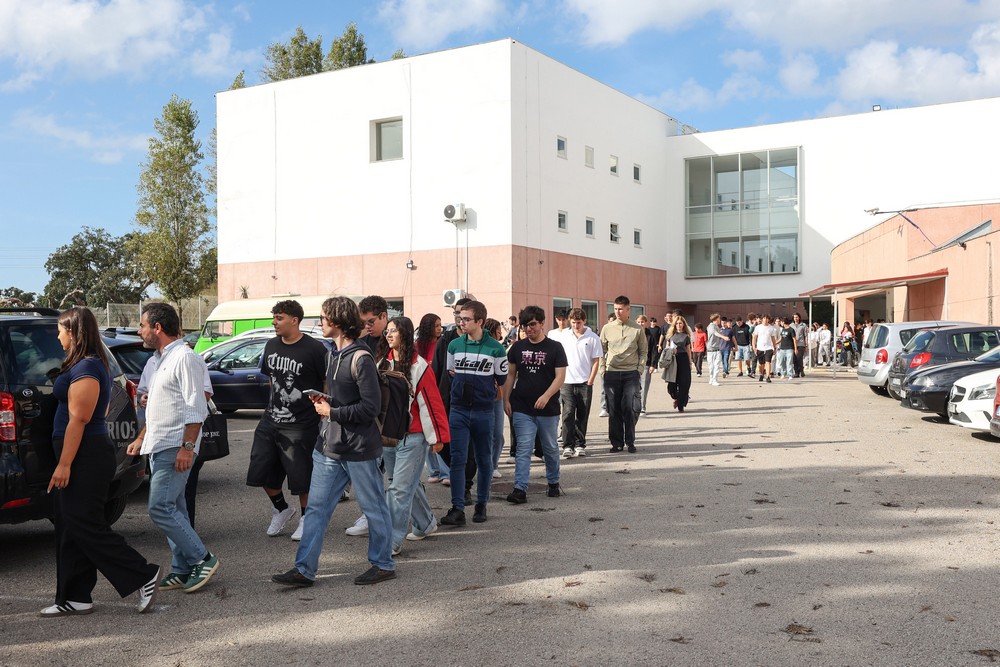 Simulacro de Sismo - Dia Internacional para a Redução do Risco de Desastres - Escola Profissional de Setúbal