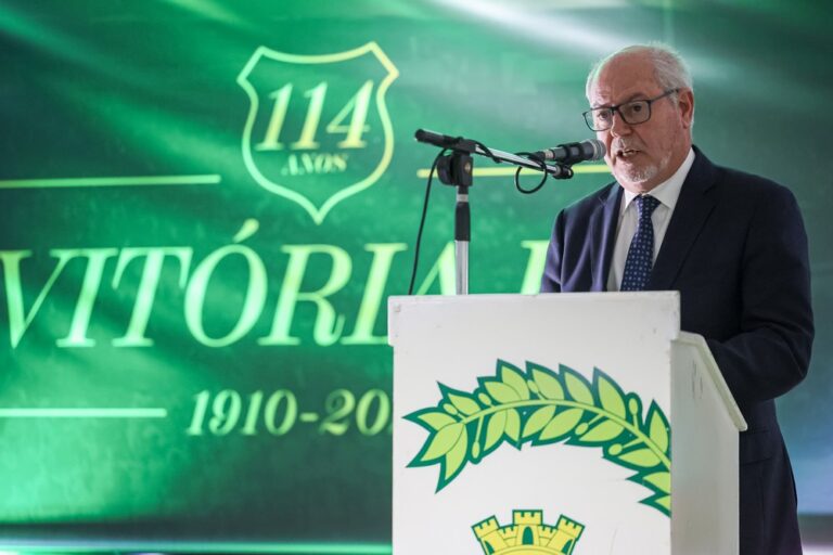 Jantar comemorativo do 114.º aniversário do Vitória Futebol Clube - Presidente da Câmara, André Martins