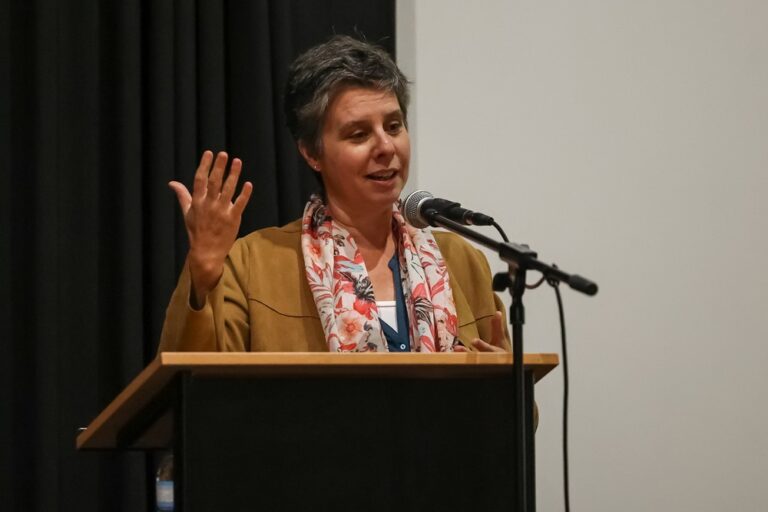 21.º Aniversário da UNISETI - vice-presidente da Câmara Municipal de Setúbal, Carla Guerreiro