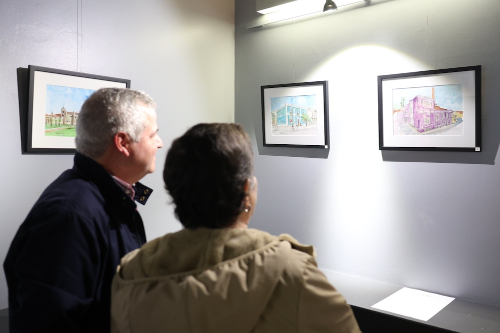 Exposição - Postais de Setúbal - Aguarelas de Madureira Pais