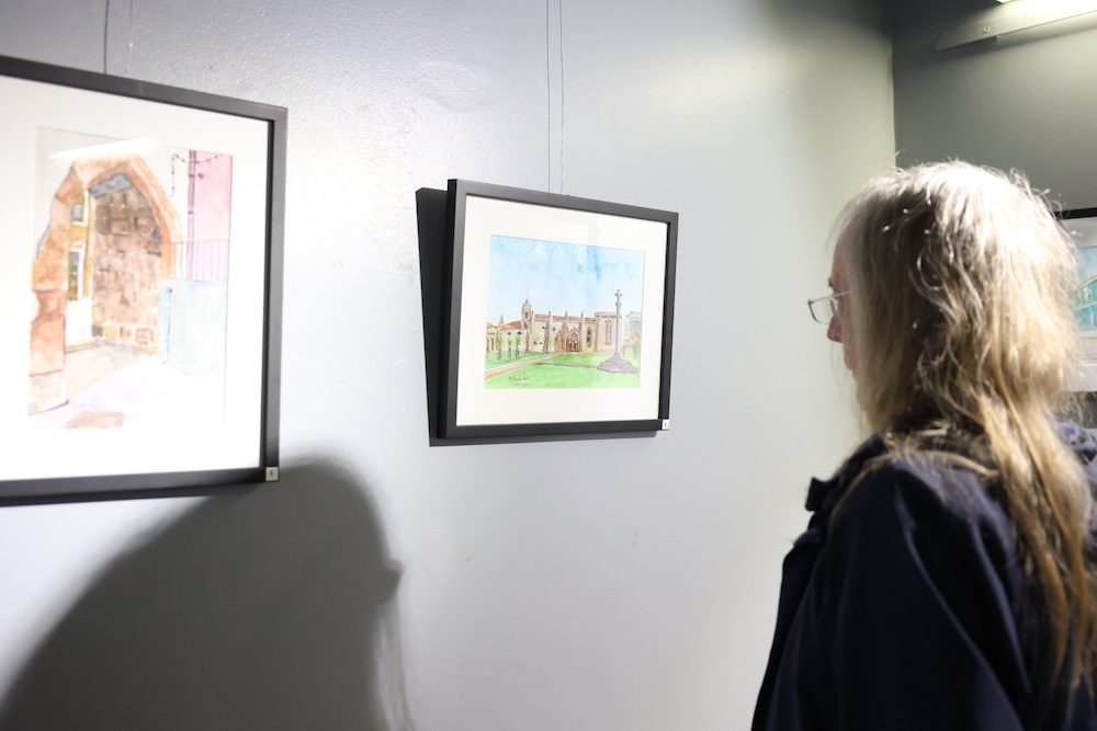 Exposição - Postais de Setúbal - Aguarelas de Madureira Pais