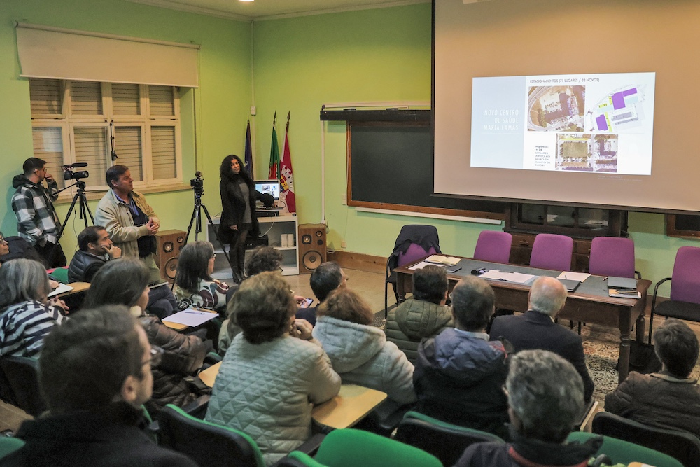 Ouvir a População, Construir o Futuro - Futuro centro de saúde Maria Lamas/Bairro do Liceu apresentado aos moradores da Praceta Maria Lamas