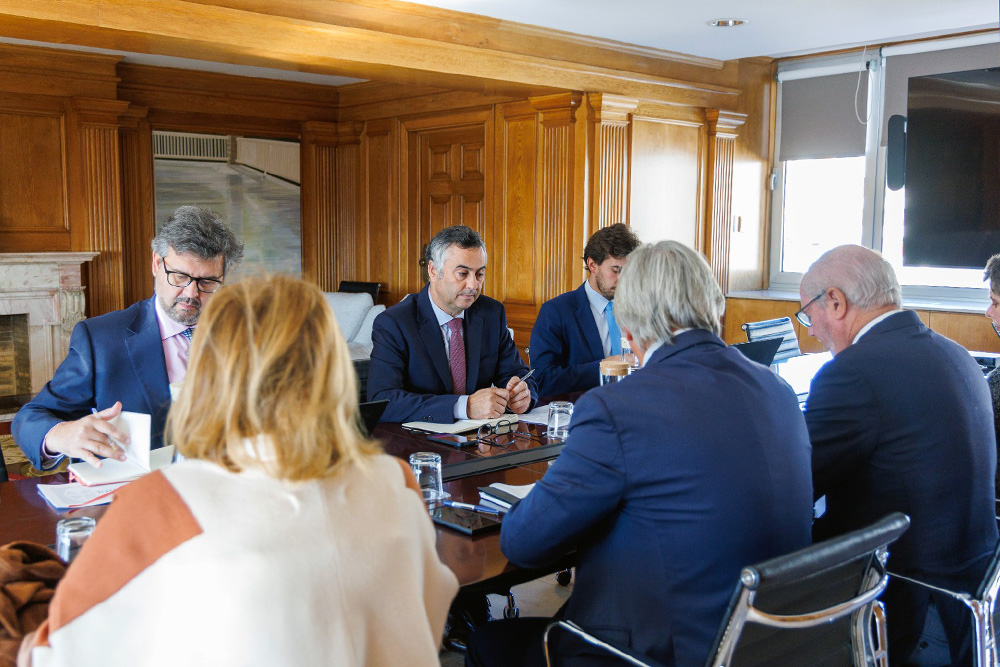 Reunião dos presidentes das câmaras municipais de Setúbal e Sesimbra com o ministro da Educação, Fernando Alexandre