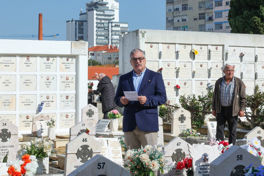 Romagem ao Talhão dos Combatentes - Cemitério Nossa Senhora da Piedade