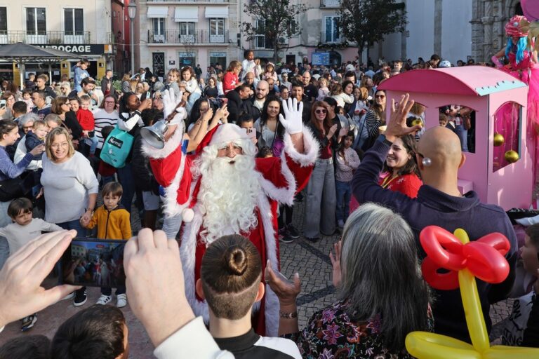 Setúbal Natal 2024 - Chegada do Pai Natal a Setúbal