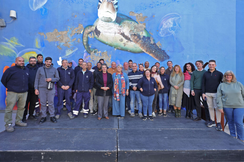 Executivo agradeceu à equipa de trabalhadores da autarquia que montou o Mercado de Natal, integrado no programa Setúbal Natal 2024