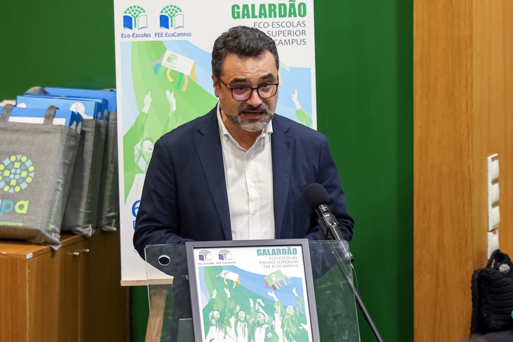 Galardão Bandeira Verde Eco - Escolas do Ensino Superior - vice-presidente do Instituto Politécnico de Setúbal, Pedro Ferreira