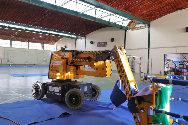 Pavilhão João dos Santos - início das obras de requalificação