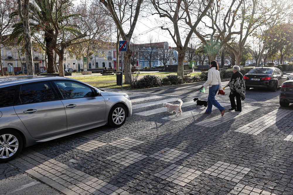 Reabilitação de 50 passadeiras em pedra no centro histórico- Avenida Luísa Todi, em frente ao Largo José Afonso