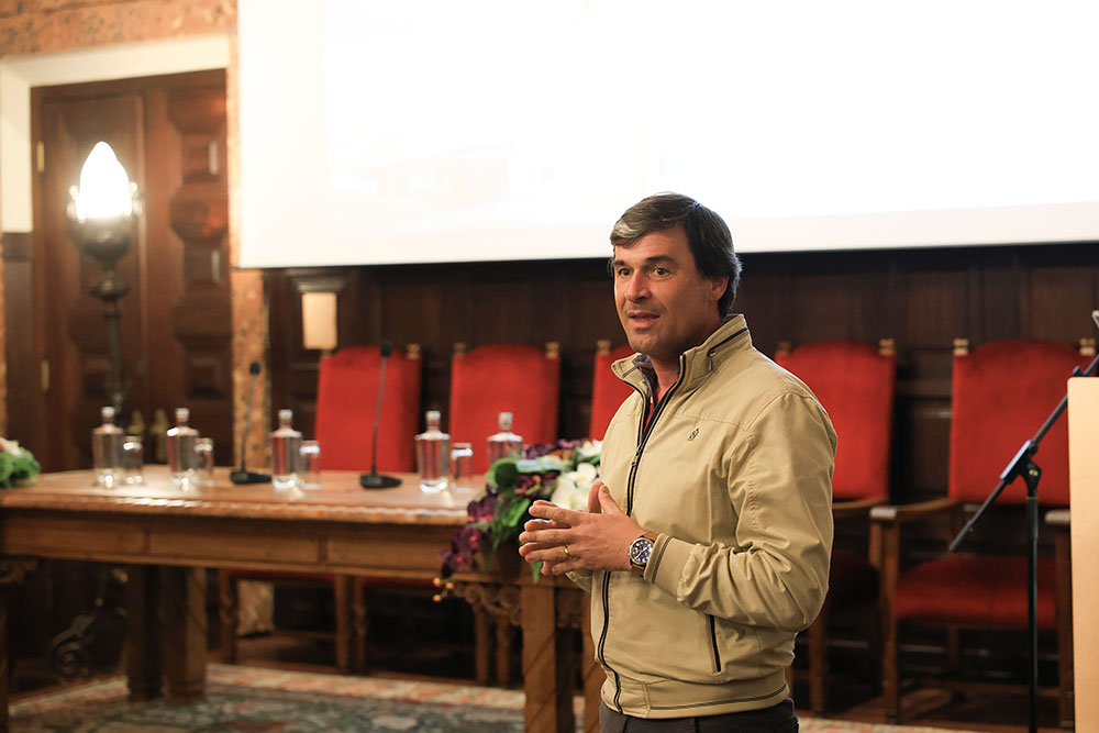 Encontro com Associações de Pais e Encarregados de Educação - Presidente da Junta de Freguesia de São Sebastião, Luís Matos