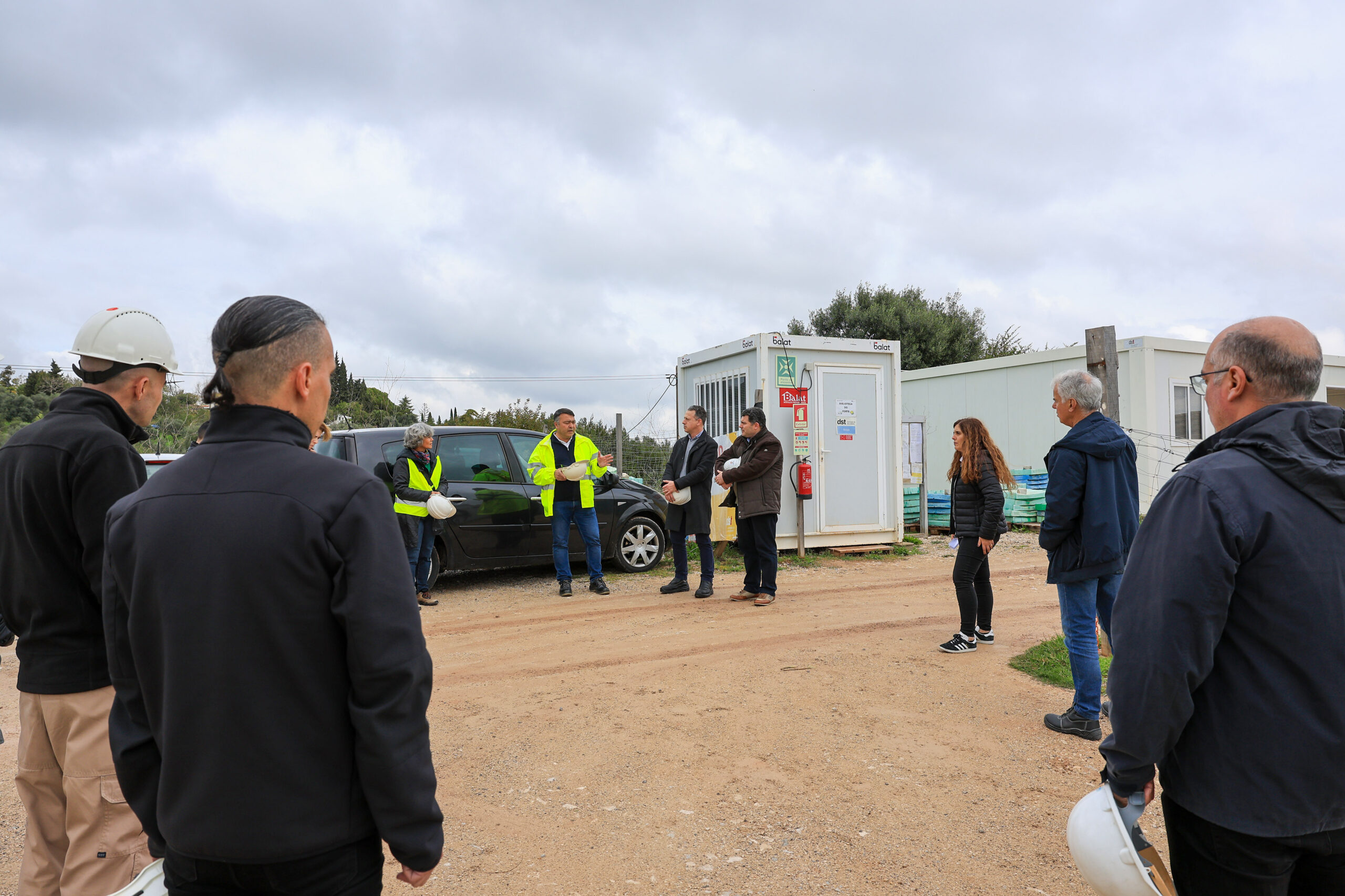 Obras de reforço estrutural da encosta do Forte de São Filipe - Visita técnica da Ordem dos Engenheiros