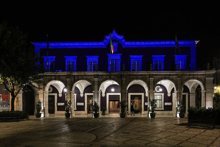 Dia Mundial das Doenças Raras | Paços do Concelho iluminados de azul