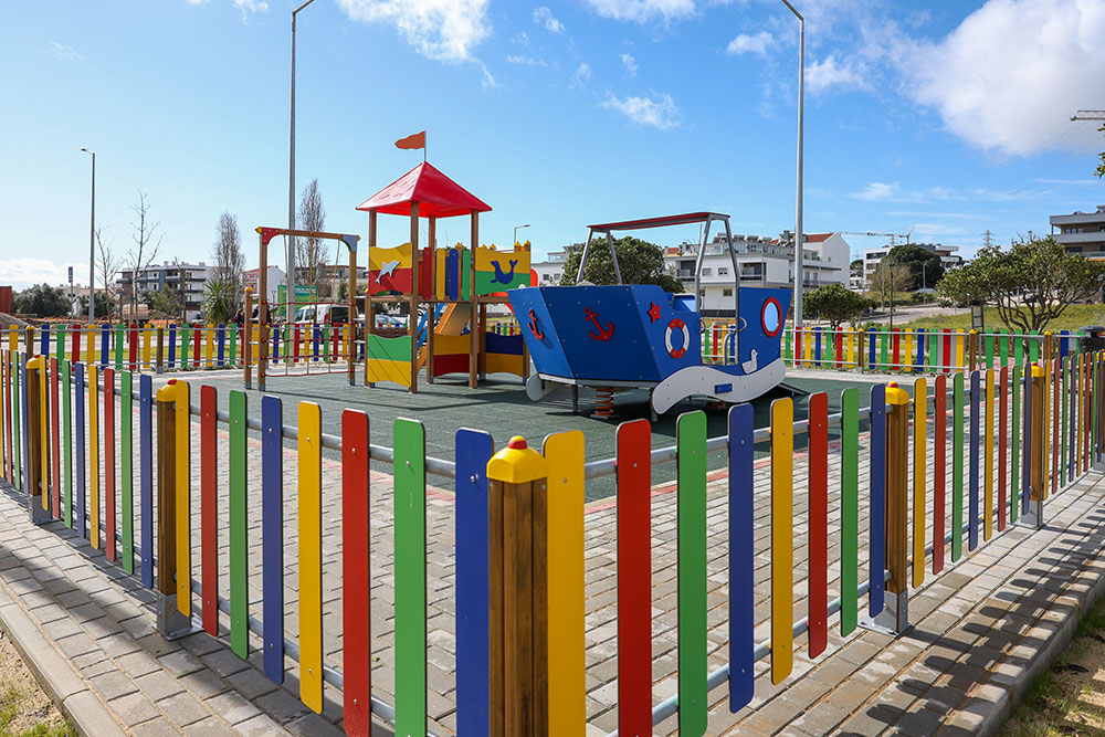 Parque Verde da Quinta da Amizade ganho novo parque infantil