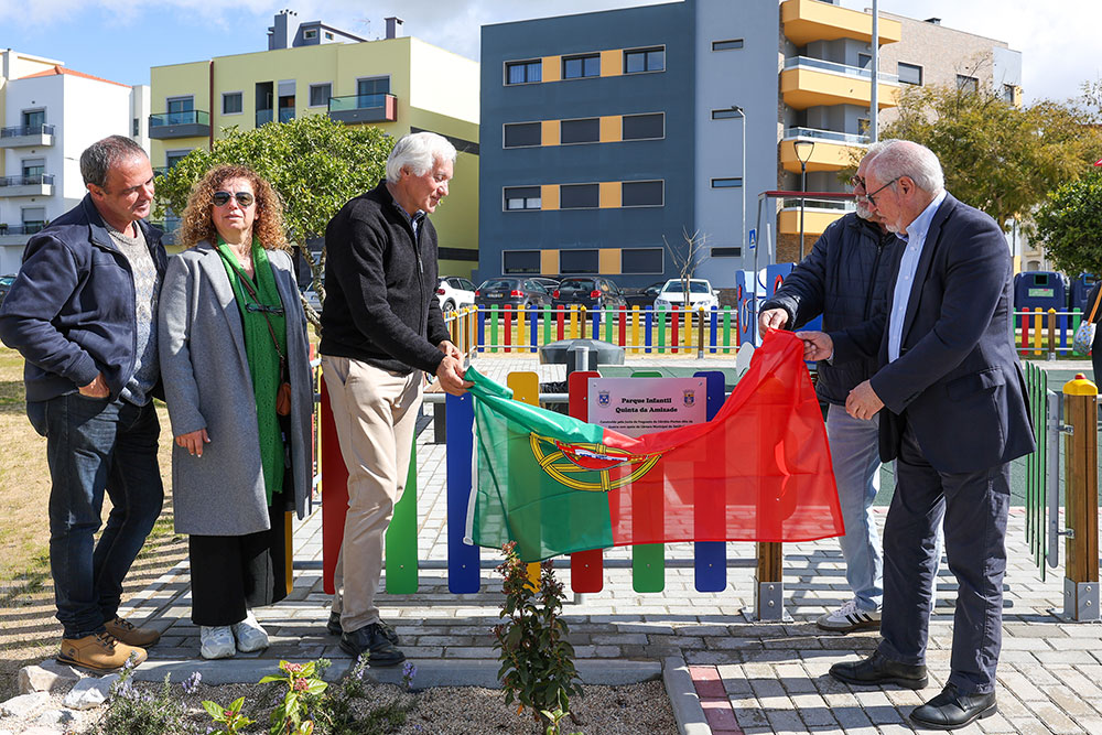 Parque Verde da Quinta da Amizade ganho novo parque infantil