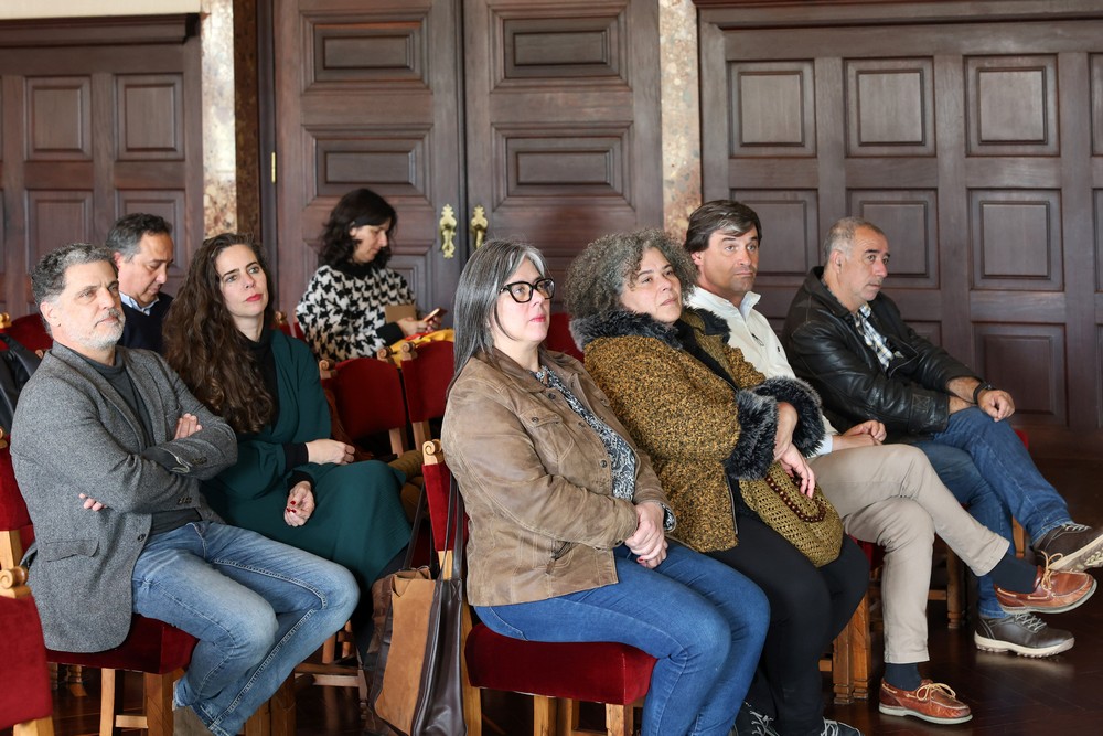 Lançamento da terceira edição do Selo Verde – Certificado de Qualidade Ambiental do Município de Setúbal - Presidentes da União das Freguesias de Setúbal e da Junta de Freguesia de São Sebastião, Fátima Silveirinha e Luís Matos