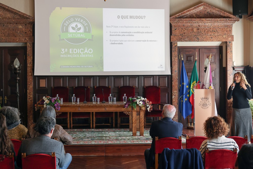 Lançamento da terceira edição do Selo Verde – Certificado de Qualidade Ambiental do Município de Setúbal