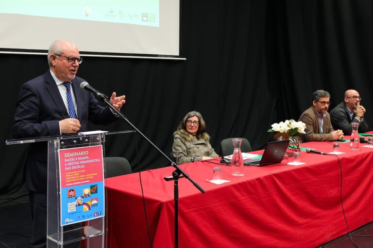 Seminário “Raízes e Rumos – A Gestão Democrática das Escolas” - Presidente da Câmara, André Martins