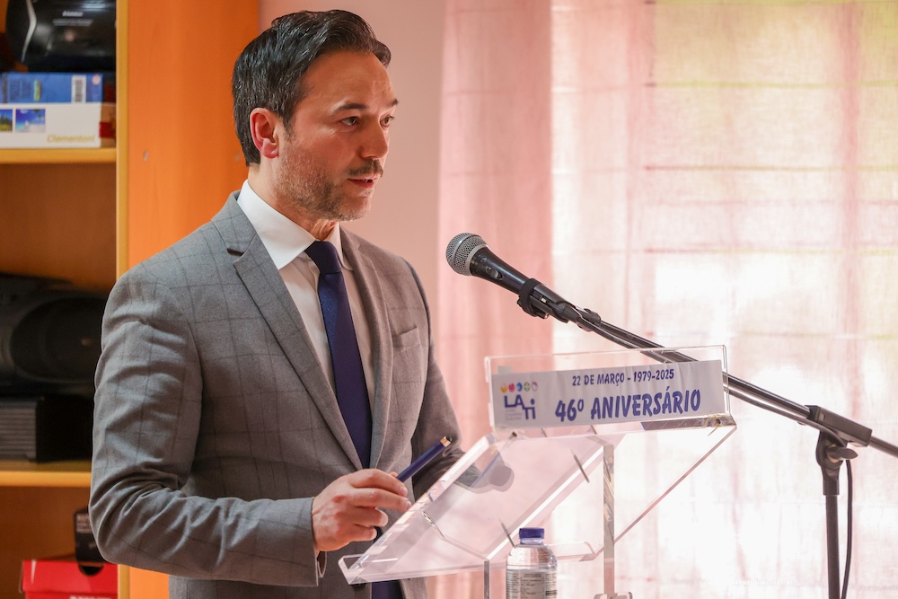 46.º aniversário da LATI - Presidente da instituição, Sertório Herrera de Oliveira