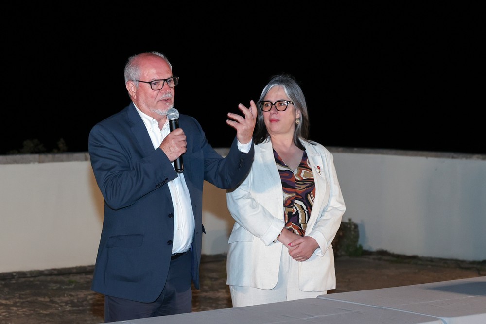 União das Freguesias de Setúbal assinou acordos de parceria da com 79 associações dos setores social, cultural e desportivo - Presidentes da Câmara, André Martins, e da União das Freguesias, Fátima Silveirinha