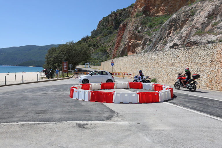 Nova rotunda provisória da Figueirinha