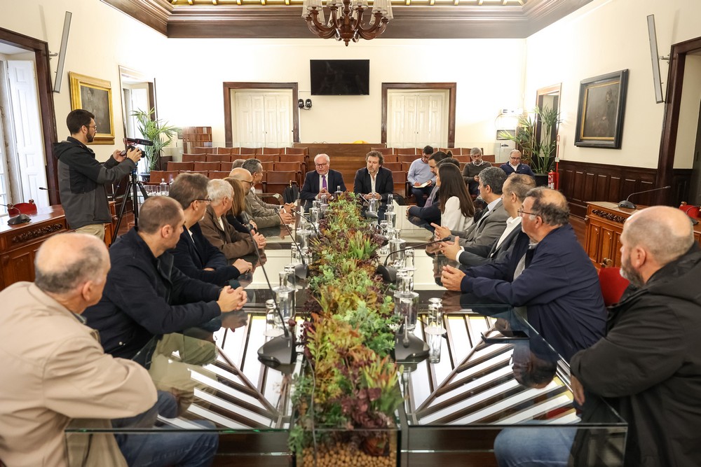Órgãos sociais do Vitória Futebol Clube apresentaram cumprimentos ao presidente da Câmara