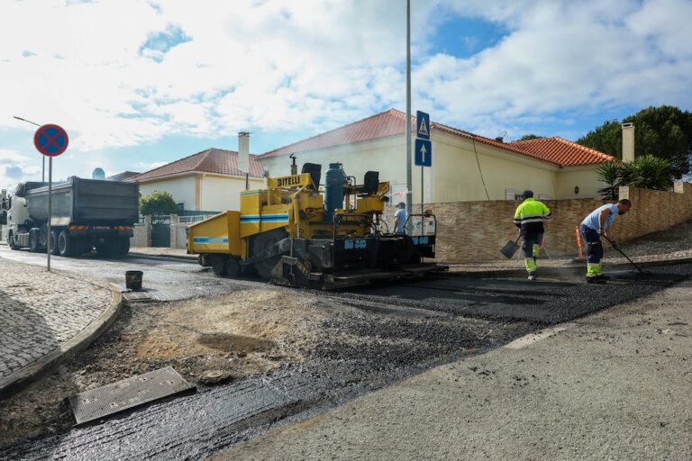 Obras | repavimentação da Rua das Tulipas