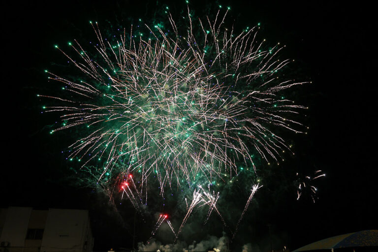 Comemorações dos 51 anos do 25 de Abril - Fogo de artifício na zona ribeirinha