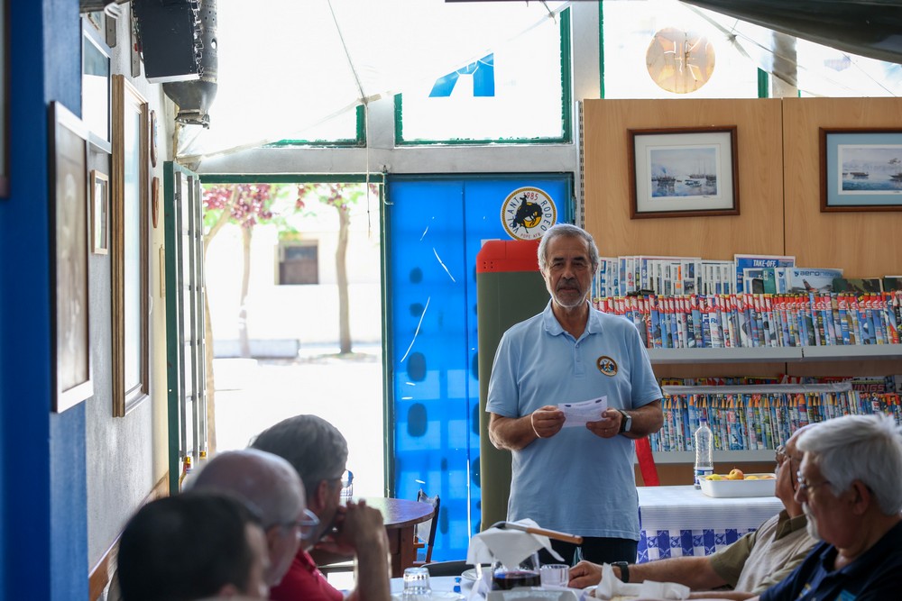 40.º aniversário do Núcleo de Setúbal da Associação de Especialistas da Força Aérea - Presidente do núcleo, Joaquim Condeço Marques