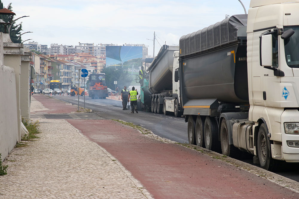 Avenida dos Ciprestes - Repavimentação