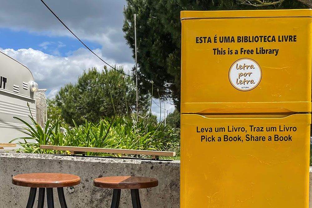 Biblioteca Livre - praia da Saúde