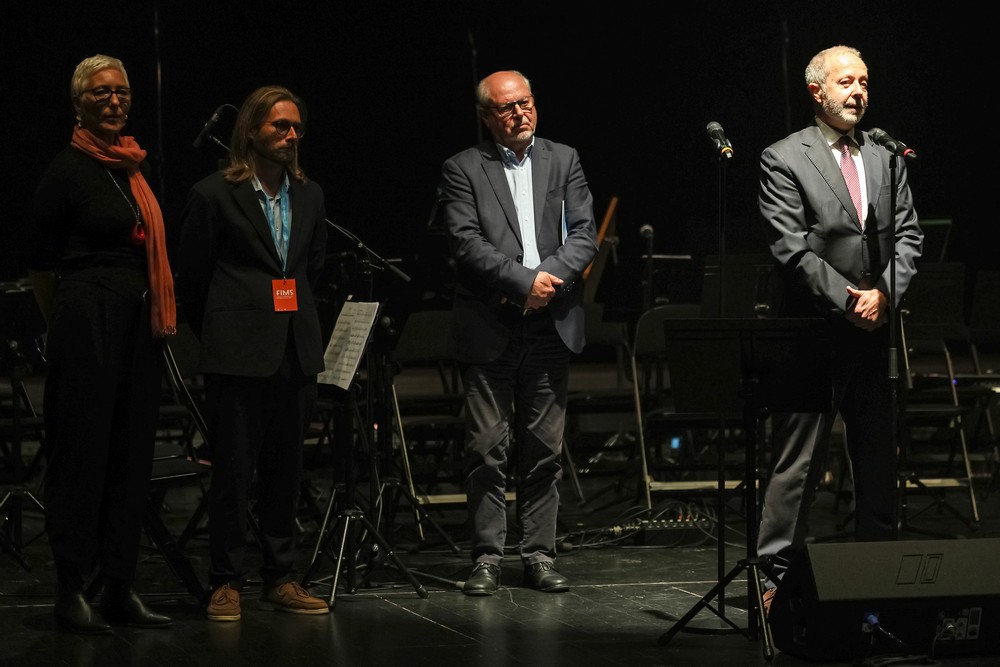 Festival Internacional de Música de Setúbal - Abertura - Presidente das A7M – Associação do Festival de Música de Setúbal, Carlos Biscaia