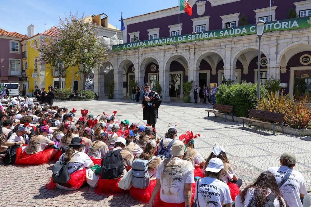 Receção aos novos alunos do Instituto Politécnico de Setúbal