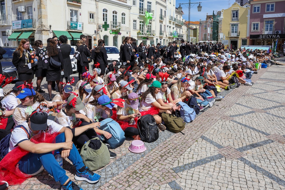 Receção aos novos alunos do Instituto Politécnico de Setúbal