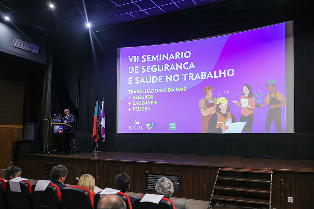 VII Seminário de Segurança e Saúde no Trabalho - Trabalhadores da CMS + Seguros + Saudáveis + Felizes