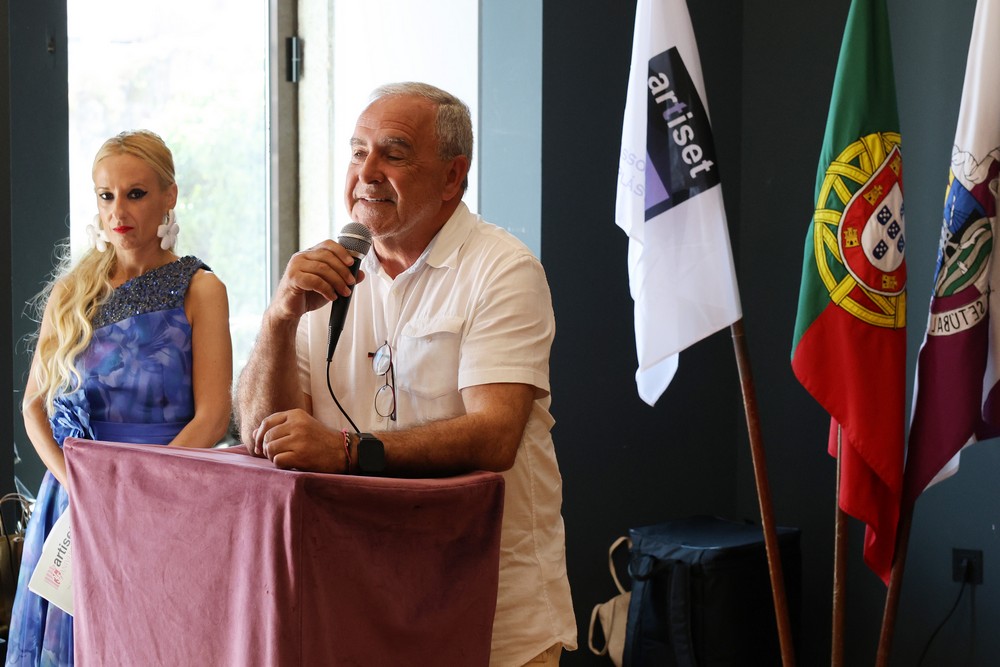 Sessão solene comemorativa do 34.º aniversário da ARTISET - Presidente da assembleia geral da ARTISET, Fernando Pinho